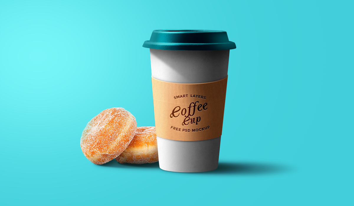 Paper Coffe Cup Mockup _ psd _ free download _ photoshop template