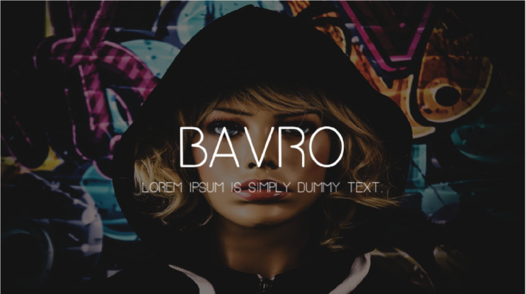 descarga fuente sans serif bavro gratis