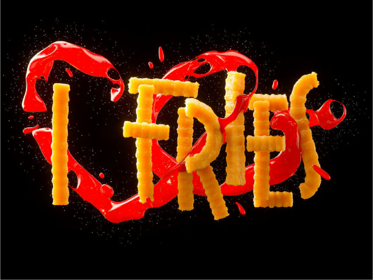 3d-lettering-fries