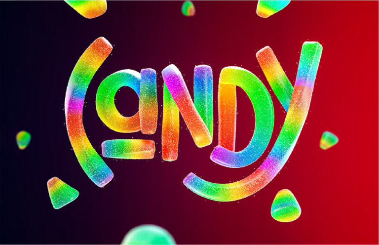 3d-lettering-candy