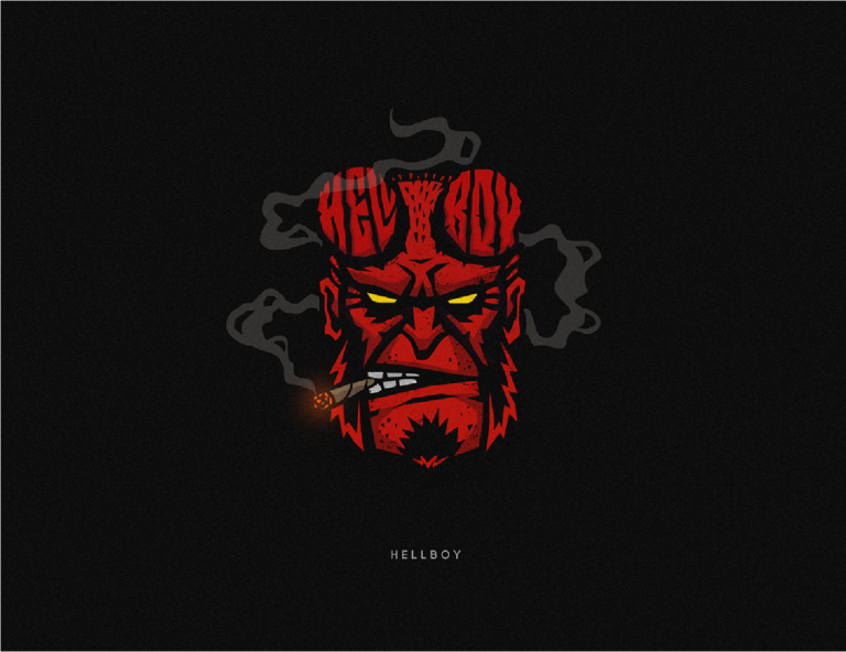 logo-tipografico-superheroe-hellboy