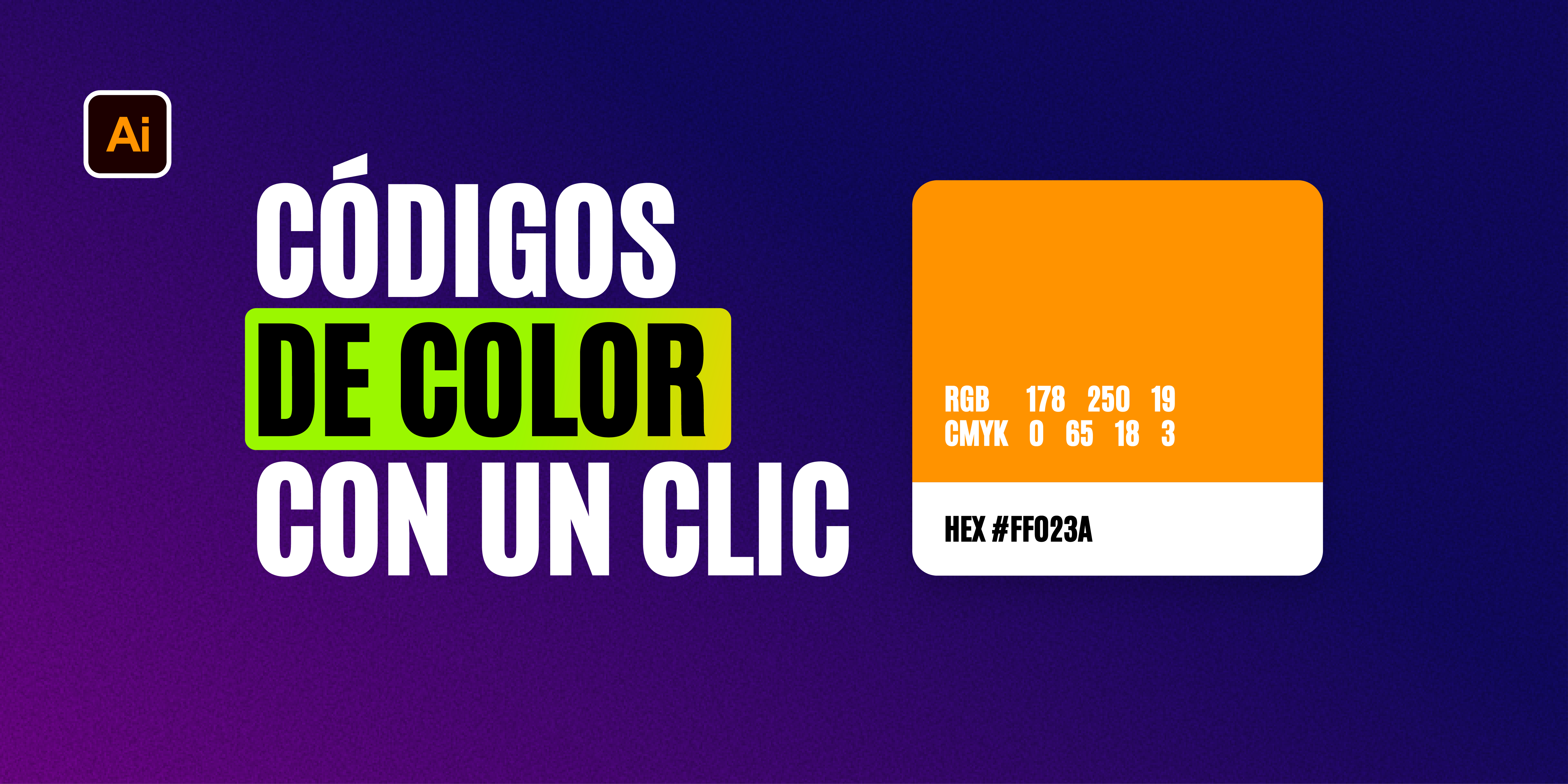 convierte muestras de color a texto con este script gratuito para illustrator